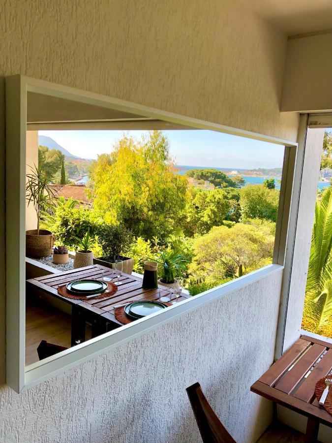 Charme & Calme-Tamaris- Studio Vue Mer - Piscine - Le Petit Olivier Sur Mer La Seyne-sur-Mer Dış mekan fotoğraf